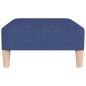 vidaXL Reposapiés de tela azul 78x56x32 cm vidaXL Reposapiés de tela azul 78x56x32 cm