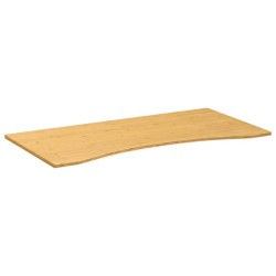 vidaXL Tablero de escritorio de bambú 100x50x1,5 cm