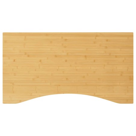 vidaXL Tablero de escritorio de bambú 110x60x1,5 cm