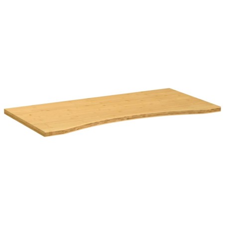 vidaXL Tablero de escritorio de bambú 100x50x2,5 cm
