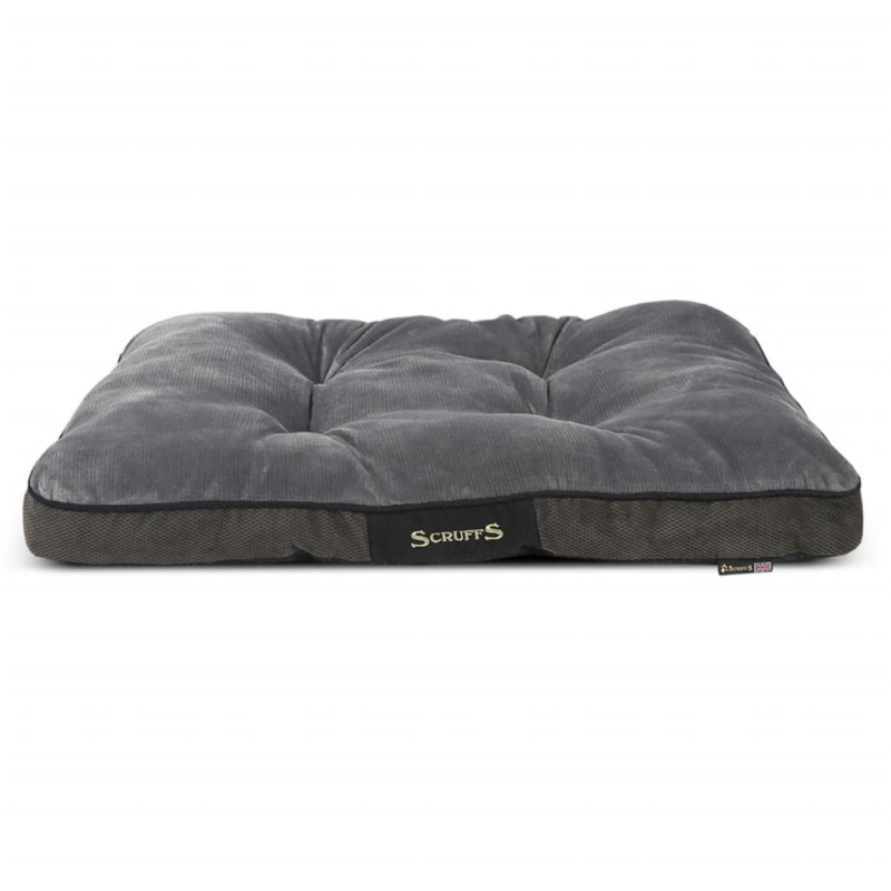 Scruffs & Tramps Colchón para perros Chester gris tamaño M 1160 Scruffs & Tramps Colchón para perros Chester gris tamaño M 1160
