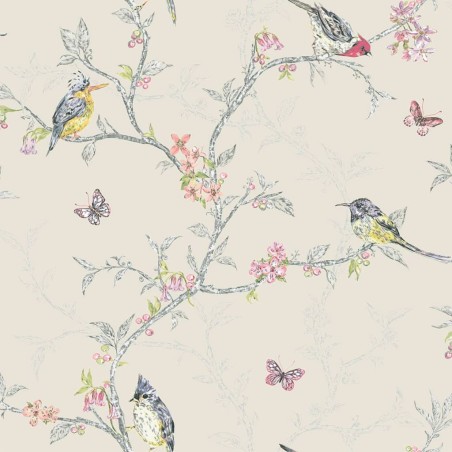 DUTCH WALLCOVERINGS Papel pintado Phoebe beige