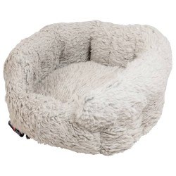Jack and Vanilla Cestas para mascotas Shell S gris 40x35 cm