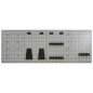 vidaXL Tableros de clavijas para pared 4 unidades acero 40x58 cm vidaXL Tableros de clavijas para pared 4 unidades acero 40x58 cm