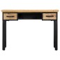 vidaXL Mesa escritorio madera maciza de mango 110x50x76 cm vidaXL Mesa escritorio madera maciza de mango 110x50x76 cm