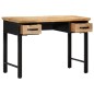 vidaXL Mesa escritorio madera maciza de mango 110x50x76 cm vidaXL Mesa escritorio madera maciza de mango 110x50x76 cm