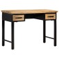 vidaXL Mesa escritorio madera maciza de mango 110x50x76 cm vidaXL Mesa escritorio madera maciza de mango 110x50x76 cm