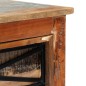vidaXL Mueble para la TV madera maciza reciclada 120x30x40 cm