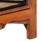 vidaXL Mueble para la TV madera maciza reciclada 120x30x40 cm