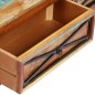 vidaXL Mueble para la TV madera maciza reciclada 120x30x40 cm