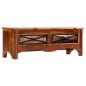 vidaXL Mueble para la TV madera maciza reciclada 120x30x40 cm