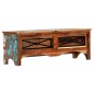 vidaXL Mueble para la TV madera maciza reciclada 120x30x40 cm