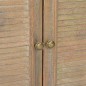 vidaXL Aparador de madera maciza blanco 60x30x80 cm vidaXL Aparador de madera maciza blanco 60x30x80 cm