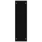 vidaXL Leñero de vidrio negro 80x35x120 cm vidaXL Leñero de vidrio negro 80x35x120 cm