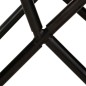 vidaXL Silla Butterfly mariposa de lona gris topo vidaXL Silla Butterfly mariposa de lona gris topo