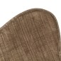 vidaXL Silla Butterfly mariposa de lona gris topo vidaXL Silla Butterfly mariposa de lona gris topo