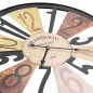 vidaXL Reloj de pared de metal multicolor 60 cm vidaXL Reloj de pared de metal multicolor 60 cm