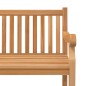 vidaXL Banco de jardín de madera maciza de teca 150 cm vidaXL Banco de jardín de madera maciza de teca 150 cm