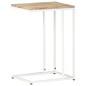 vidaXL Mesa auxiliar de madera maciza de mango 35x45x65 cm