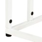 vidaXL Mesa auxiliar de madera maciza de mango 35x45x65 cm