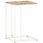 vidaXL Mesa auxiliar de madera maciza de mango 35x45x65 cm