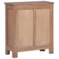 vidaXL Aparador de madera maciza de mango 65x30x75 cm
