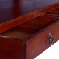 vidaXL Mesa de centro clásica madera maciza caoba marrón 90x50x40 cm vidaXL Mesa de centro clásica madera maciza caoba marrón 90x50x40 cm