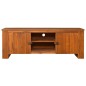 vidaXL Mueble para TV madera maciza de teca 110x30x40 cm 