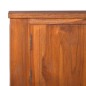 vidaXL Mueble para TV madera maciza de teca 110x30x40 cm 