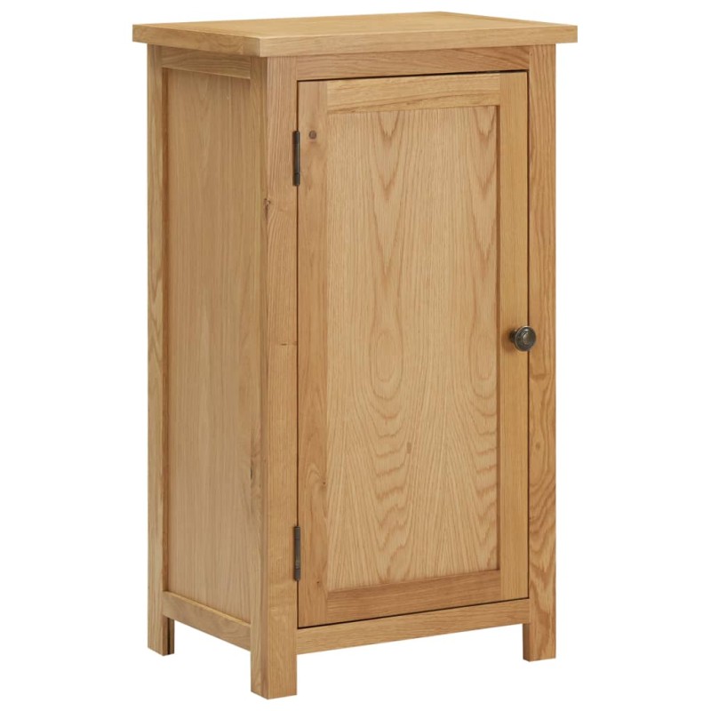vidaXL Aparador de madera de roble maciza 45x32x85 cm vidaXL Aparador de madera de roble maciza 45x32x85 cm