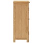 vidaXL Aparador de madera de roble maciza 45x32x85 cm vidaXL Aparador de madera de roble maciza 45x32x85 cm