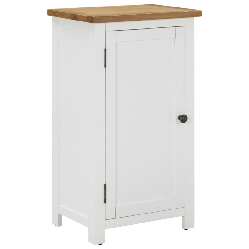 vidaXL Aparador de madera de roble maciza 45x32x85 cm vidaXL Aparador de madera de roble maciza 45x32x85 cm