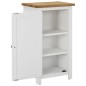 vidaXL Aparador de madera de roble maciza 45x32x85 cm vidaXL Aparador de madera de roble maciza 45x32x85 cm