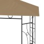 vidaXL Cenador gris taupé 3x3x2,7 m 160 g/m² vidaXL Cenador gris taupé 3x3x2,7 m 160 g/m²