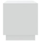 vidaXL Mueble para TV madera contrachapada blanco 70x41x44 cm