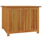 vidaXL Caja de almacenaje de jardín madera maciza acacia 75x75x58 cm vidaXL Caja de almacenaje de jardín madera maciza acacia 75x75x58 cm