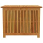 vidaXL Caja de almacenaje de jardín madera maciza acacia 75x75x58 cm vidaXL Caja de almacenaje de jardín madera maciza acacia 75x75x58 cm