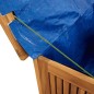 vidaXL Caja de almacenaje de jardín madera maciza acacia 75x75x58 cm vidaXL Caja de almacenaje de jardín madera maciza acacia 75x75x58 cm