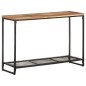 vidaXL Mesa consola de madera maciza de acacia 110x35x75 cm vidaXL Mesa consola de madera maciza de acacia 110x35x75 cm