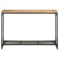 vidaXL Mesa consola de madera maciza de acacia 110x35x75 cm vidaXL Mesa consola de madera maciza de acacia 110x35x75 cm