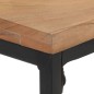 vidaXL Mesa consola de madera maciza de acacia 110x35x75 cm vidaXL Mesa consola de madera maciza de acacia 110x35x75 cm