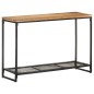 vidaXL Mesa consola de madera maciza de acacia 110x35x75 cm vidaXL Mesa consola de madera maciza de acacia 110x35x75 cm