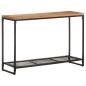 vidaXL Mesa consola de madera maciza de acacia 110x35x75 cm vidaXL Mesa consola de madera maciza de acacia 110x35x75 cm
