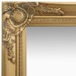 vidaXL Espejo de pared estilo barroco dorado 40x40 cm vidaXL Espejo de pared estilo barroco dorado 40x40 cm