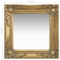 vidaXL Espejo de pared estilo barroco dorado 40x40 cm vidaXL Espejo de pared estilo barroco dorado 40x40 cm