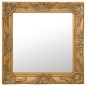 vidaXL Espejo de pared estilo barroco dorado 50x50 cm vidaXL Espejo de pared estilo barroco dorado 50x50 cm