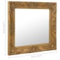 vidaXL Espejo de pared estilo barroco dorado 50x50 cm vidaXL Espejo de pared estilo barroco dorado 50x50 cm
