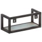 vidaXL Estantes de pared 2 unidades 40 cm madera maciza reciclada vidaXL Estantes de pared 2 unidades 40 cm madera maciza reciclada