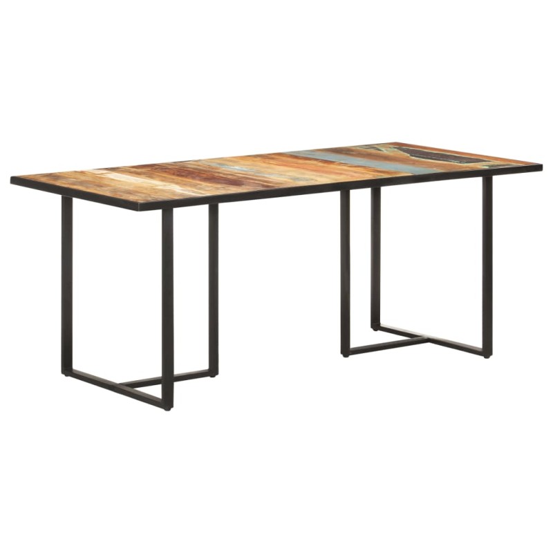 vidaXL Mesa de comedor de madera maciza reciclada 180 cm vidaXL Mesa de comedor de madera maciza reciclada 180 cm