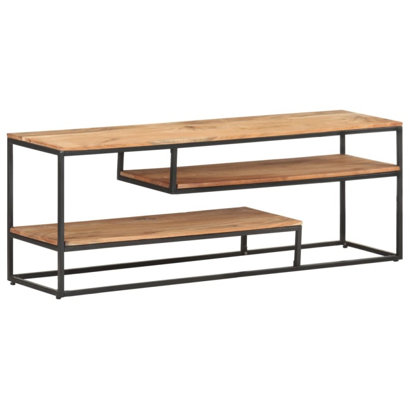 vidaXL Mueble para TV de madera maciza de acacia 130x30x45 cm